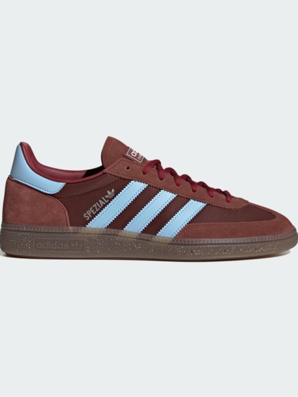 ADIDAS Handball Spezial Sneakers • Size 8W/7M Brown/Sky Blue • NWT TikTok Viral - Picture 6 of 6